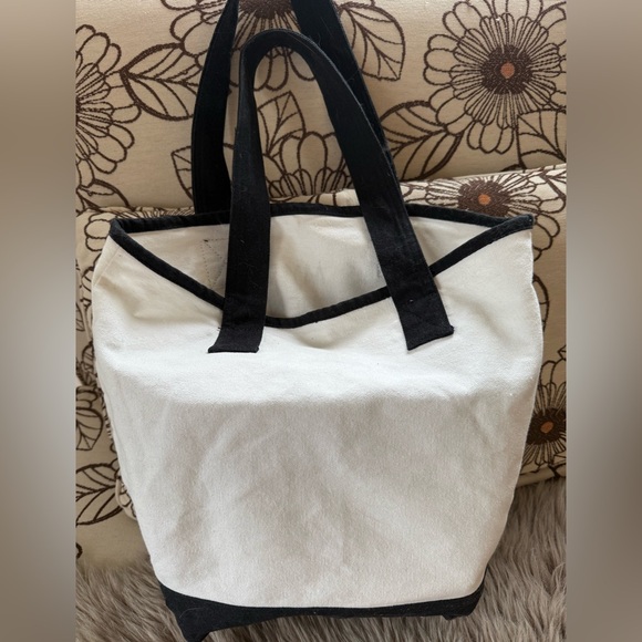 Indigo Canvas Book Bag - Picture 3 of 7